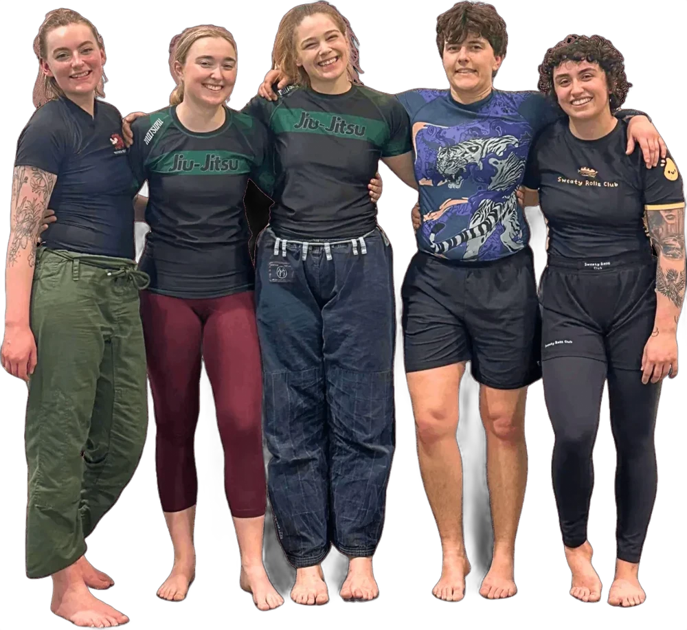 Women's Self Defense student